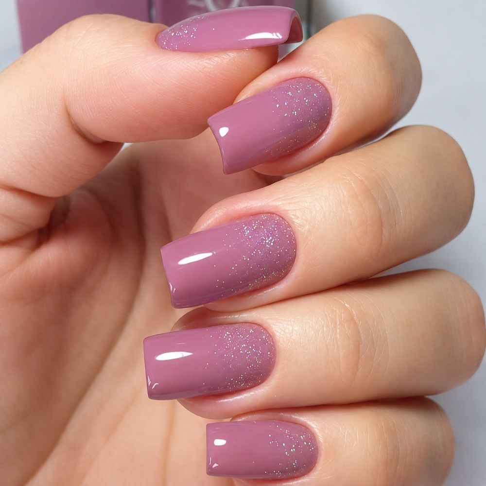 404 Purple Pink Glitter Nails for all Occasion