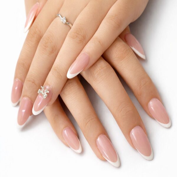 Soft Pink French Press-On Nails
